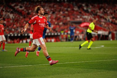 Kerem Akturkoglu Şampiyonlar Ligi üçüncü tur eleme maçında SL Benfica ve OGC Nice (Maciej Rogowski)