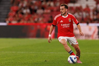 Kerem Akturkoglu Şampiyonlar Ligi üçüncü tur eleme maçında SL Benfica ve OGC Nice (Maciej Rogowski)