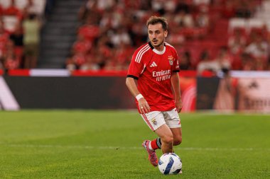 Kerem Akturkoglu Şampiyonlar Ligi üçüncü tur eleme maçında SL Benfica ve OGC Nice (Maciej Rogowski)