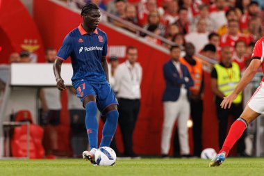 Kojo Peprah Oppong Şampiyonlar Ligi üçüncü tur eleme maçında SL Benfica ve OGC Nice (Maciej Rogowski) arasında görüldü.)