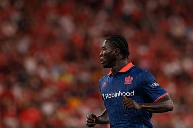 Kojo Peprah Oppong Şampiyonlar Ligi üçüncü tur eleme maçında SL Benfica ve OGC Nice (Maciej Rogowski) arasında görüldü.)