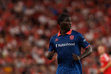 Kojo Peprah Oppong Şampiyonlar Ligi üçüncü tur eleme maçında SL Benfica ve OGC Nice (Maciej Rogowski) arasında görüldü.)