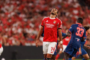 Vangelis Pavlidis Şampiyonlar Ligi üçüncü tur eleme maçında SL Benfica ve OGC Nice (Maciej Rogowski) arasında görüldü.)