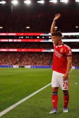 Samuel Dahl, Şampiyonlar Ligi üçüncü tur eleme maçında SL Benfica ve OGC Nice (Maciej Rogowski)