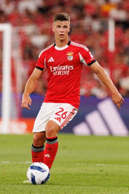 Samuel Dahl, Şampiyonlar Ligi üçüncü tur eleme maçında SL Benfica ve OGC Nice (Maciej Rogowski)