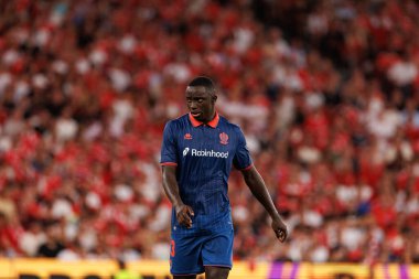 Antoine Mendy Şampiyonlar Ligi üçüncü tur eleme maçında SL Benfica ve OGC Nice (Maciej Rogowski)