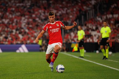 Samuel Dahl, Şampiyonlar Ligi üçüncü tur eleme maçında SL Benfica ve OGC Nice (Maciej Rogowski)