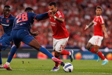 Vangelis Pavlidis Şampiyonlar Ligi üçüncü tur eleme maçında SL Benfica ve OGC Nice (Maciej Rogowski) arasında görüldü.)