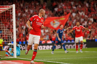 Fredrik Aursnes Şampiyonlar Ligi üçüncü tur eleme maçında SL Benfica ve OGC Nice (Maciej Rogowski)