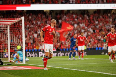 Fredrik Aursnes Şampiyonlar Ligi üçüncü tur eleme maçında SL Benfica ve OGC Nice (Maciej Rogowski)