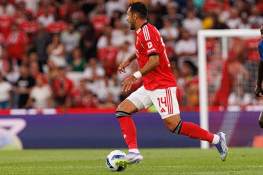 Vangelis Pavlidis Şampiyonlar Ligi üçüncü tur eleme maçında SL Benfica ve OGC Nice (Maciej Rogowski) arasında görüldü.)