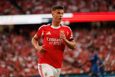 Samuel Dahl, Şampiyonlar Ligi üçüncü tur eleme maçında SL Benfica ve OGC Nice (Maciej Rogowski)