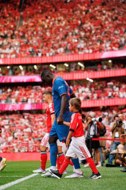 Antoine Mendy Şampiyonlar Ligi üçüncü tur eleme maçında SL Benfica ve OGC Nice (Maciej Rogowski)