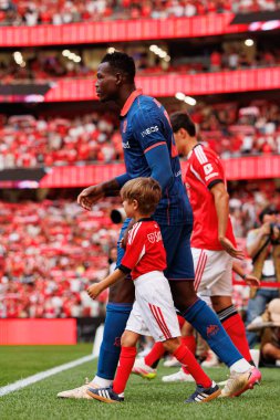 Abdulay Juma Bah Şampiyonlar Ligi üçüncü tur eleme maçında SL Benfica ve OGC Nice (Maciej Rogowski) arasında görüldü.)