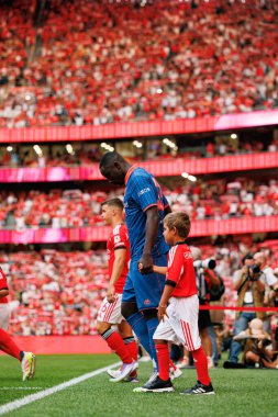 Antoine Mendy Şampiyonlar Ligi üçüncü tur eleme maçında SL Benfica ve OGC Nice (Maciej Rogowski)