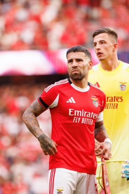 Nicolas Otamendi, Şampiyonlar Ligi üçüncü tur eleme maçında SL Benfica ve OGC Nice (Maciej Rogowski)