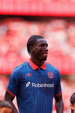 Kojo Peprah Oppong Şampiyonlar Ligi üçüncü tur eleme maçında SL Benfica ve OGC Nice (Maciej Rogowski) arasında görüldü.)