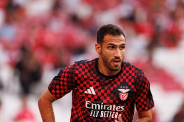 Vangelis Pavlidis Şampiyonlar Ligi üçüncü tur eleme maçında SL Benfica ve OGC Nice (Maciej Rogowski) arasında görüldü.)