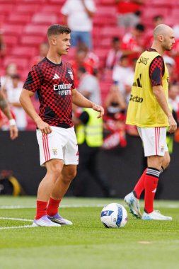 Samuel Dahl, Şampiyonlar Ligi üçüncü tur eleme maçında SL Benfica ve OGC Nice (Maciej Rogowski)