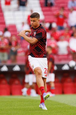 Samuel Dahl, Şampiyonlar Ligi üçüncü tur eleme maçında SL Benfica ve OGC Nice (Maciej Rogowski)