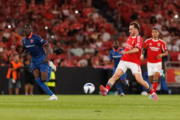 Kerem Akturkoglu Şampiyonlar Ligi üçüncü tur eleme maçında SL Benfica ve OGC Nice (Maciej Rogowski)