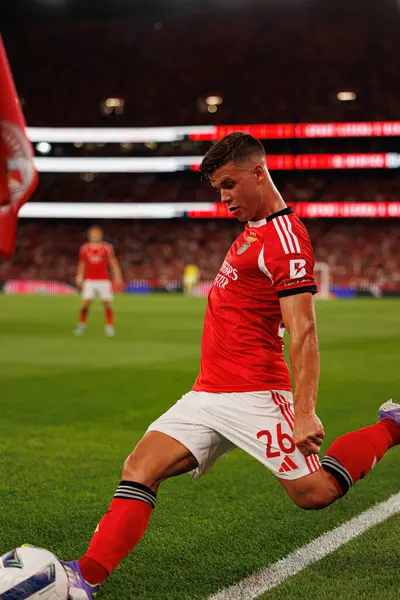 Samuel Dahl, Şampiyonlar Ligi üçüncü tur eleme maçında SL Benfica ve OGC Nice (Maciej Rogowski)