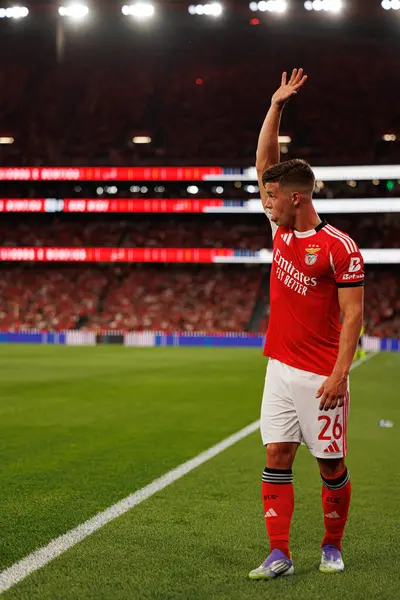 Samuel Dahl, Şampiyonlar Ligi üçüncü tur eleme maçında SL Benfica ve OGC Nice (Maciej Rogowski)