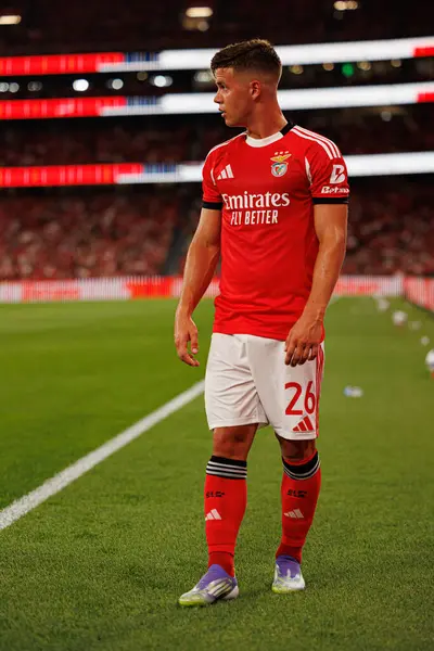 Samuel Dahl, Şampiyonlar Ligi üçüncü tur eleme maçında SL Benfica ve OGC Nice (Maciej Rogowski)