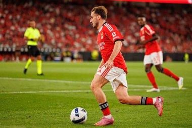 Kerem Akturkoglu Şampiyonlar Ligi üçüncü tur eleme maçında SL Benfica ve OGC Nice (Maciej Rogowski)