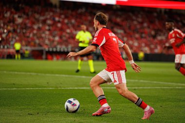 Kerem Akturkoglu Şampiyonlar Ligi üçüncü tur eleme maçında SL Benfica ve OGC Nice (Maciej Rogowski)