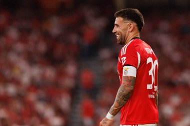 Nicolas Otamendi, Şampiyonlar Ligi üçüncü tur eleme maçında SL Benfica ve OGC Nice (Maciej Rogowski)