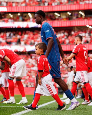 Kojo Peprah Oppong Şampiyonlar Ligi üçüncü tur eleme maçında SL Benfica ve OGC Nice (Maciej Rogowski) arasında görüldü.)