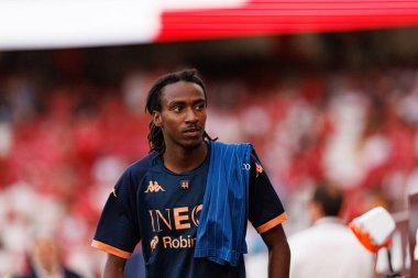 Laurenzo Monteiro Alvarenga Şampiyonlar Ligi üçüncü tur eleme maçında SL Benfica ve OGC Nice (Maciej Rogowski)