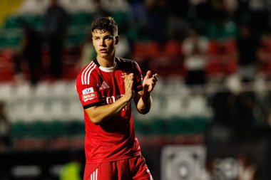 Samuel Dahl, Liga Portekiz maçı sırasında Estrela Amadora ve SL Benfica takımları arasında Estadio Jose Gomes 'de (Maciej Rogowski)