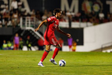Amar Dediç, Liga Portekiz maçı sırasında Estrela Amadora ve SL Benfica takımları arasında Estadio Jose Gomes 'de (Maciej Rogowski)