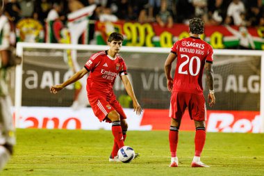 Antonio Silva, Liga Portekiz maçı sırasında Estrela Amadora ve SL Benfica takımları arasında Estadio Jose Gomes 'de (Maciej Rogowski)