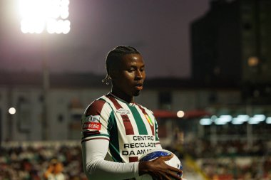 Sidny Lopes Cabral, Liga Portekiz maçı sırasında Estrela Amadora ve SL Benfica takımları arasında Estadio Jose Gomes 'de (Maciej Rogowski)