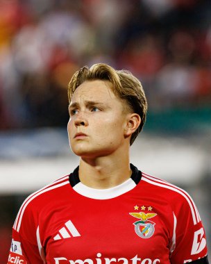 Liga Portekiz maçında Estrela Amadora ve SL Benfica takımları arasında Estadio Jose Gomes 'de (Maciej Rogowski)