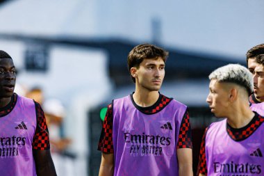 Rafael Obrador, Liga Portekiz maçı sırasında Estrela Amadora ve SL Benfica takımları arasında Estadio Jose Gomes 'de (Maciej Rogowski)