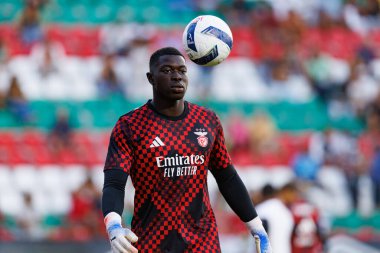 Samuel Soares, Liga Portekiz maçı sırasında Estrela Amadora ve SL Benfica takımları arasında Estadio Jose Gomes 'de (Maciej Rogowski)