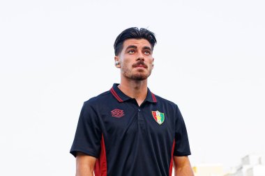 Paulo Moreira, Liga Portekiz maçı sırasında Estrela Amadora ve SL Benfica takımları arasında Estadio Jose Gomes 'de (Maciej Rogowski)