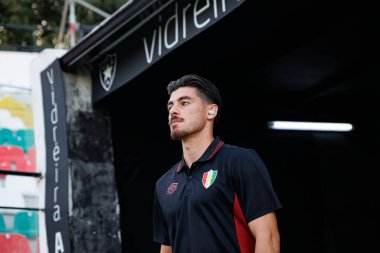 Paulo Moreira, Liga Portekiz maçı sırasında Estrela Amadora ve SL Benfica takımları arasında Estadio Jose Gomes 'de (Maciej Rogowski)