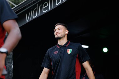 Atanas Chernev, Liga Portekiz maçı sırasında Estrela Amadora ve SL Benfica takımları arasında Estadio Jose Gomes 'de (Maciej Rogowski)