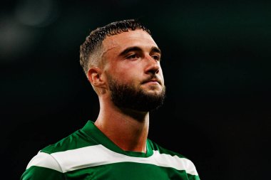 Liga Portekiz maçında Estadio Jose Alvalade 'de (Maciej Rogowski) Sporting CP ve FC Arouca takımları arasında Zeno Debast görüldü.)