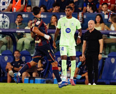 Marcus Rashford, UD Levante ve FC Barcelona takımları arasında Estadio Ciudad de Valencia 'da (Maciej Rogowski)