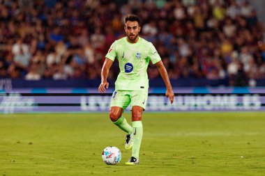 Eric Garcia, UD Levante ve FC Barcelona takımları arasında Estadio Ciudad de Valencia 'da (Maciej Rogowski)