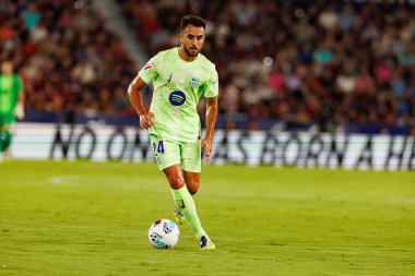 Eric Garcia, UD Levante ve FC Barcelona takımları arasında Estadio Ciudad de Valencia 'da (Maciej Rogowski)