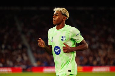 Lamine Yamal, UD Levante ve FC Barcelona takımları arasında Estadio Ciudad de Valencia 'da (Maciej Rogowski)