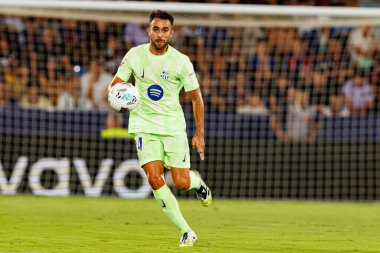 Eric Garcia, UD Levante ve FC Barcelona takımları arasında Estadio Ciudad de Valencia 'da (Maciej Rogowski)