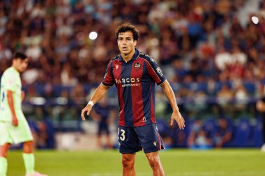 Manuel Sanchez, UD Levante ve FC Barcelona takımları arasında Estadio Ciudad de Valencia 'da (Maciej Rogowski)